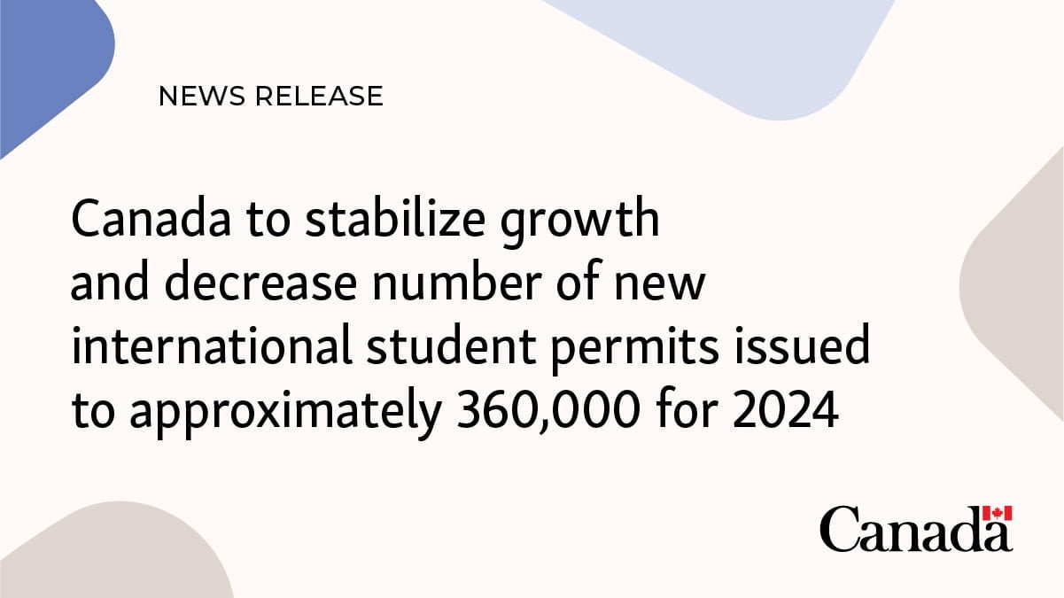 News Release – Canada to stabilize growth
